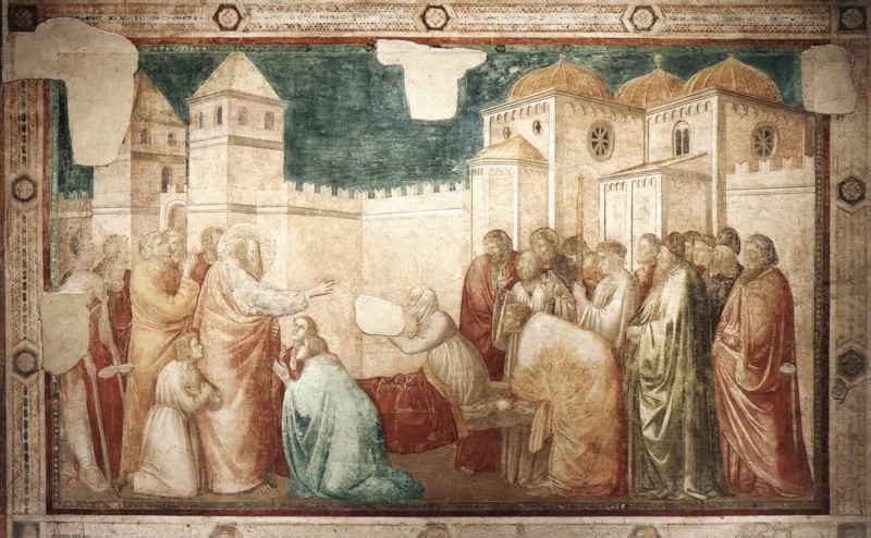 Peruzzi Chapel - The Resurrection of Drusiana